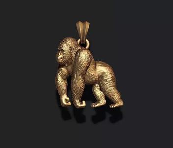 Gorilla pendant