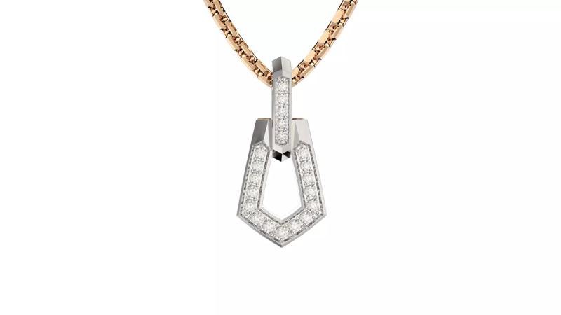 Gold pendant chains P30