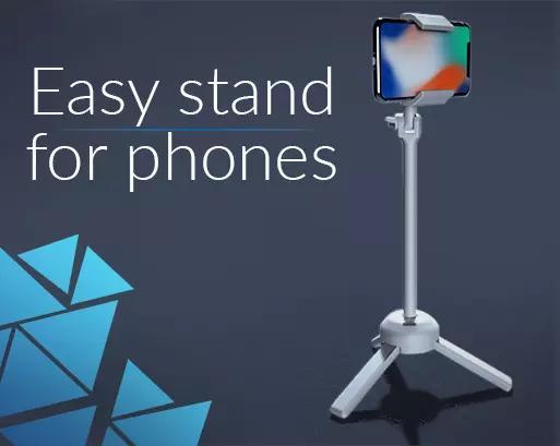 Easy stand for smartphone