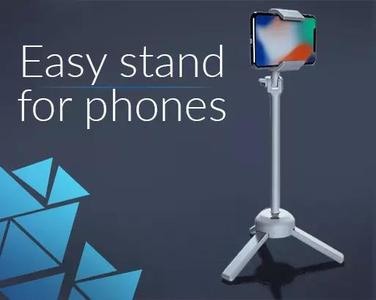 Easy stand for smartphone
