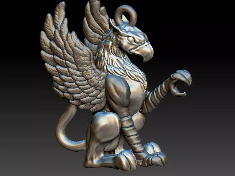 Griffin pendant 3D print model