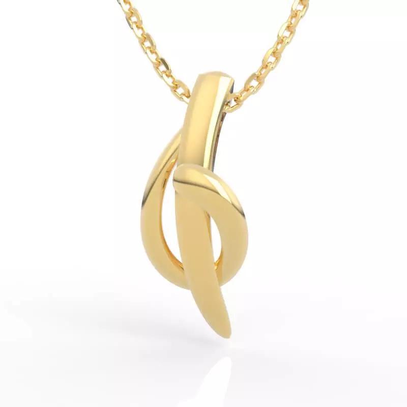 Perfect Knot Pendant Necklace