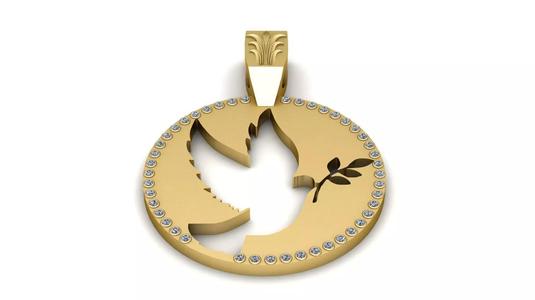 Olive Branch Pendant