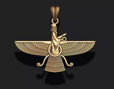 Faravahar Ahura Mazda  pendant