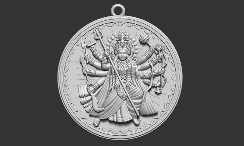 Durga Ji Pendant