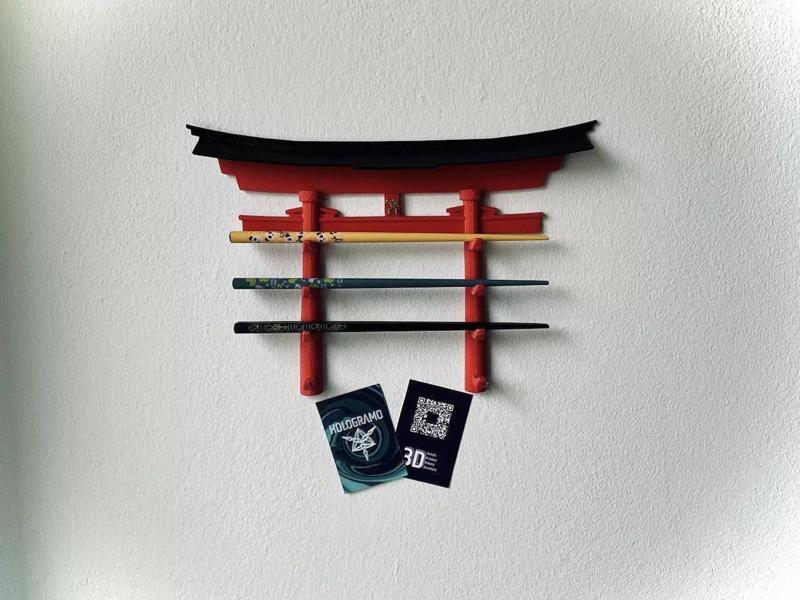 Torii Chopsticks Holder and Showcase