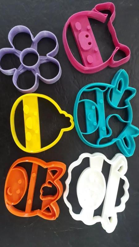 STL 6 farm cookie cutter