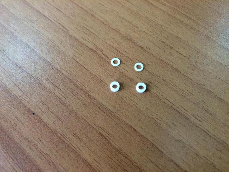 Front Knuckle Spacers for Kyosho Mini-Z MR-02/MR-03