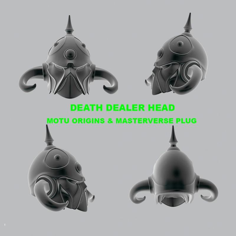 HEAD DEATH DEALER MOTU ORI MASTV