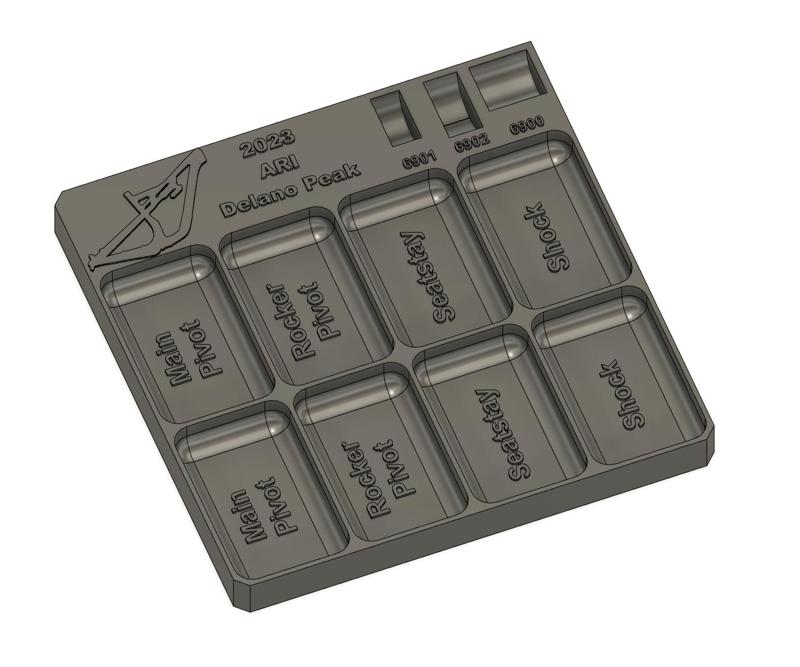 2023 ARI DELANO PEAK PARTS TRAY FOR PIVOT BEARING SERVICE