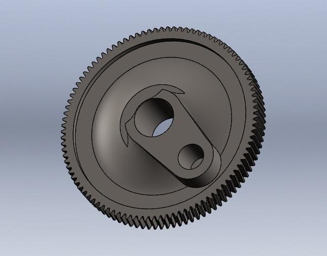 Rear wiper gear for Skoda Yeti