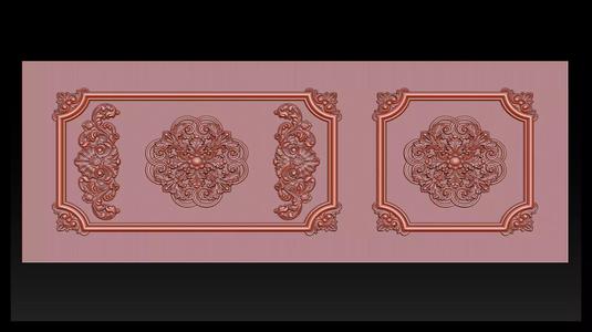 Carved door for CNC router