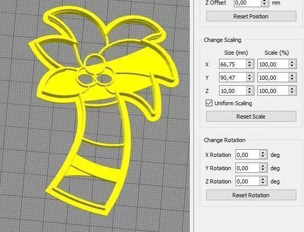 Palmera Cookie Cutter