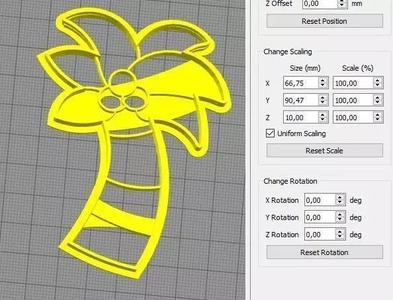 Palmera Cookie Cutter