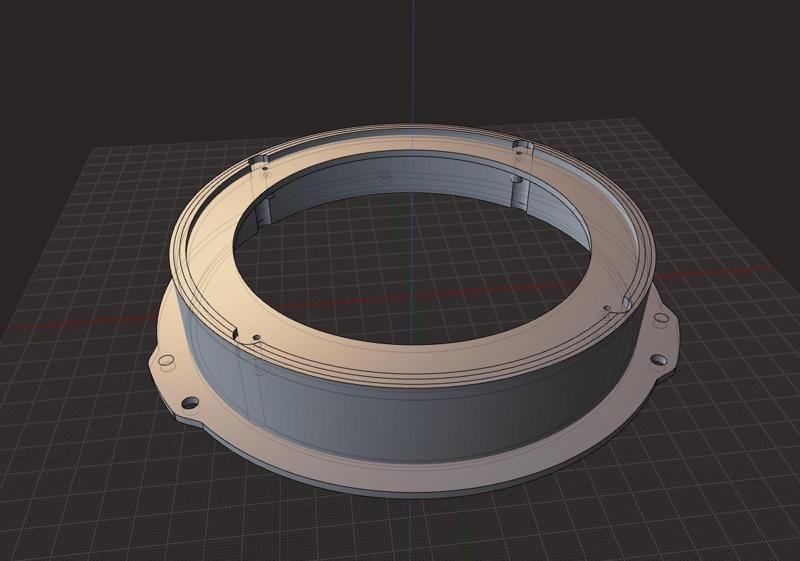 DOOR SPEAKER BRACKET FOR VITO W447 and JBL 607