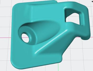 Nissan X-Trail Rear rightTonneau clip