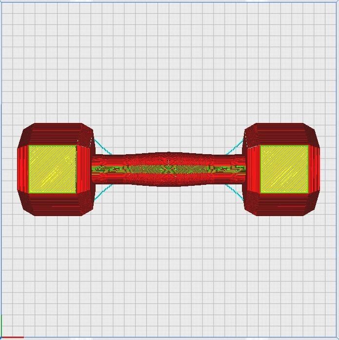 Hexagon Dumbbell 1 kg