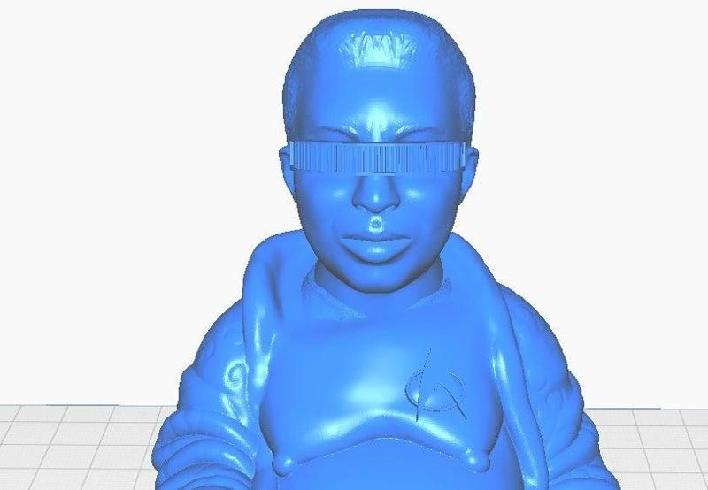 Geordi La Forge Buddha (Star Trek Collection)