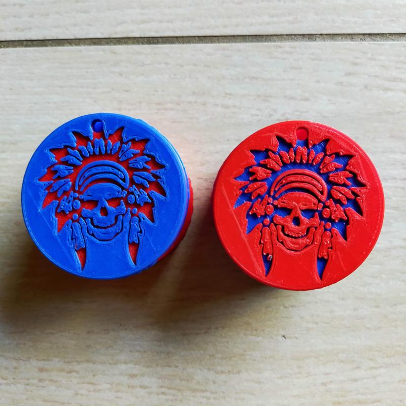 PORTA CHIAVI , KEYCHAIN CONTAINER INDIAN