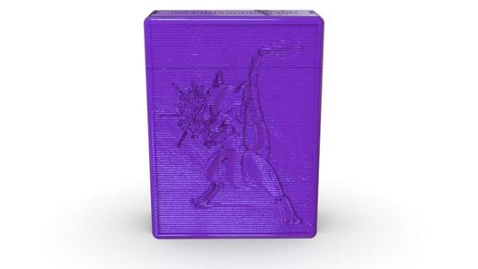 Pokemon TCG card box - Base set - classic - old school - generic - Mewtwo theme