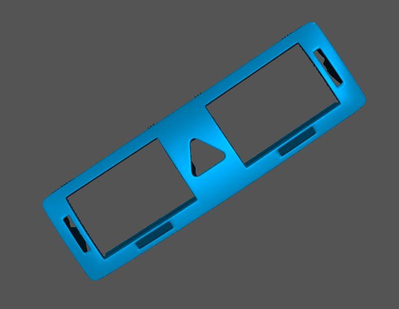 Skoda Fabia center ventilation frame (2000-2008)