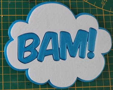 Bam Onomatopoeia