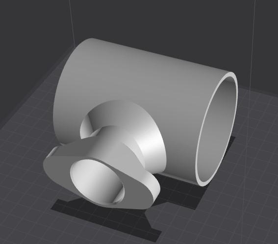 BMW  E60 E90 320i 520i MAF sensor mount for sport filter