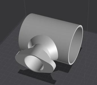 BMW  E60 E90 320i 520i MAF sensor mount for sport filter