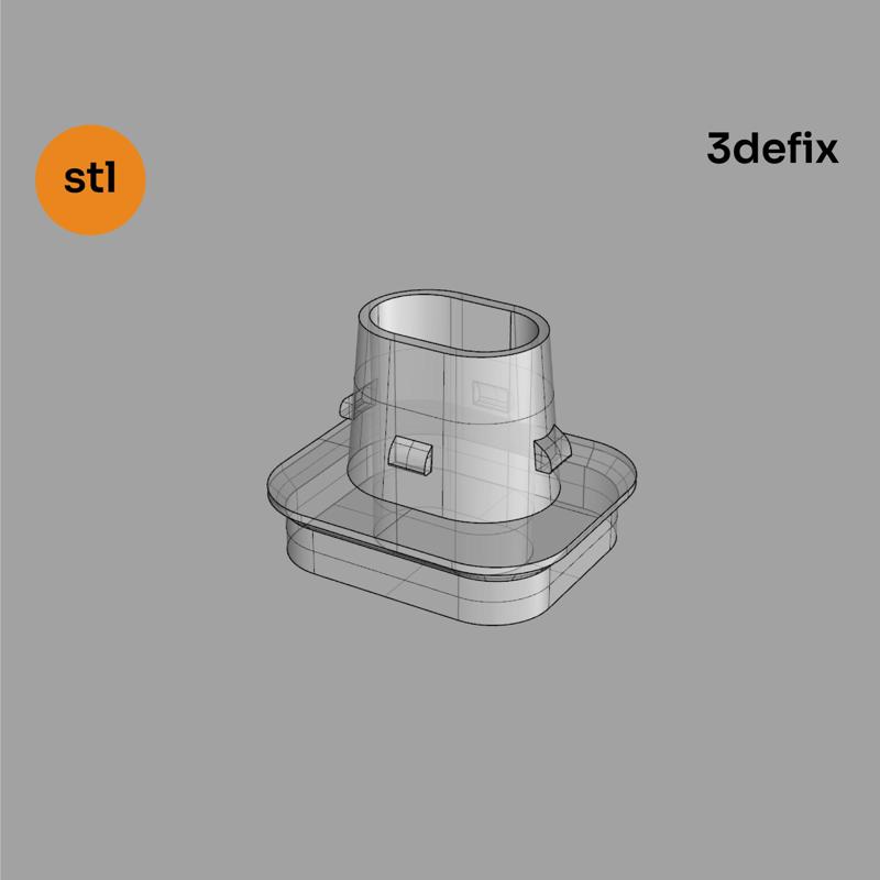 BMW E39 528i, 530i, 540i, E38 730i 740i 750i Replacement for Interior Decorative Trim Clip 51417001629 files for 3D print STL Files Digital Download