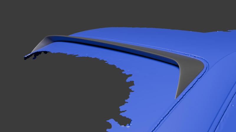 BMW E36 Coupe Roofwing Spoiler