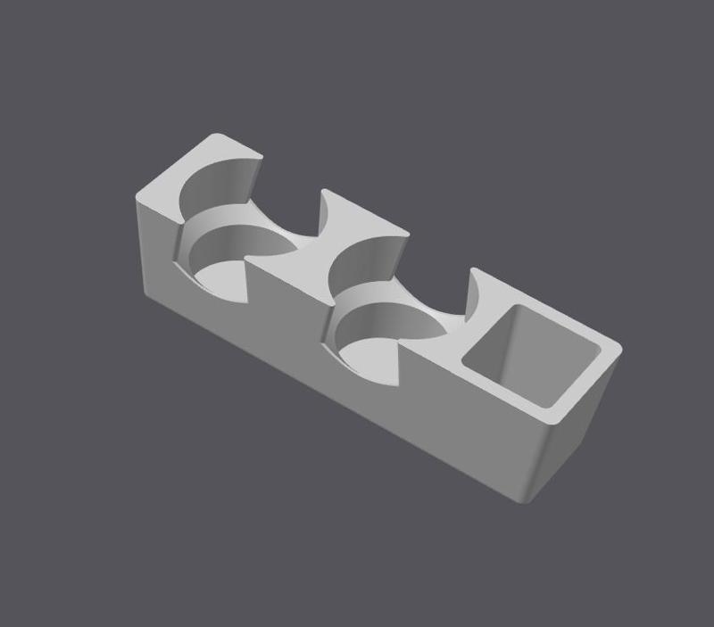 BMW E34 cup holder 330 & 250 ml