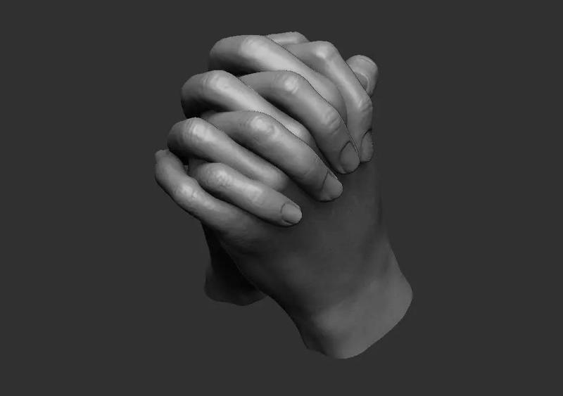 Praying hands 2