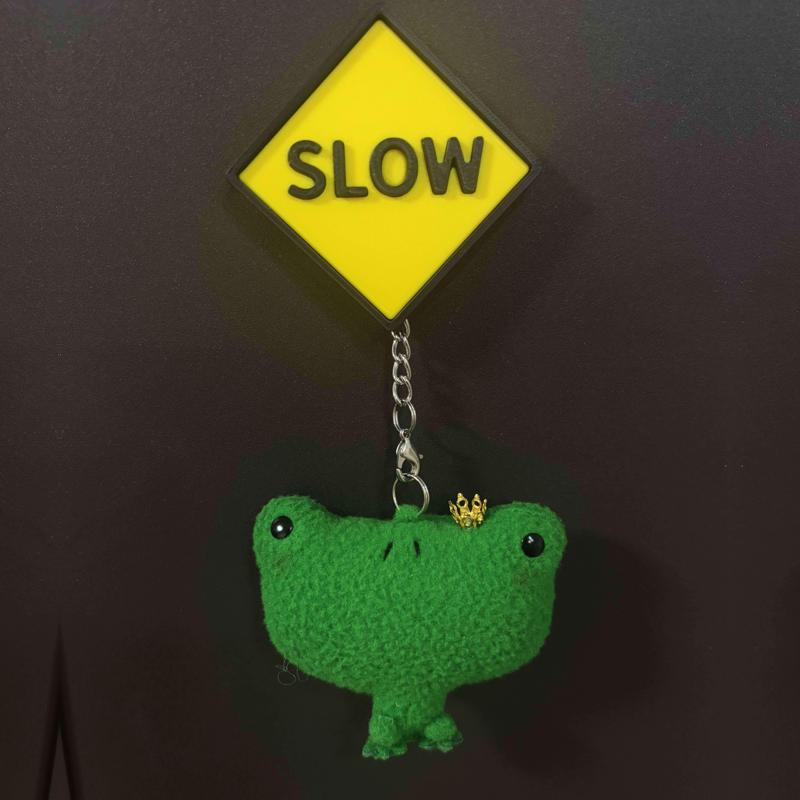 SLOW Diamond Sign Magnet