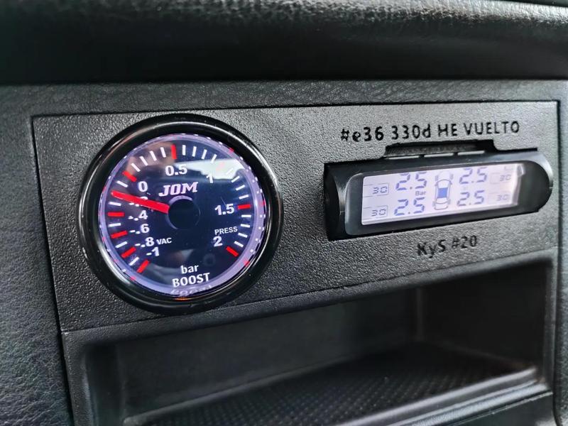 BMW E36 Pressure gauges radio 1din