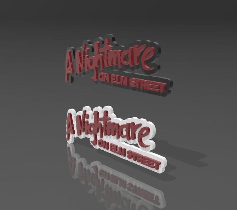A Nightmare On Elm Street Nameplate for Freddy Krueger Neca display, etc