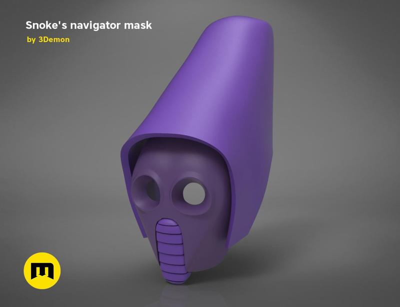 Snokes Navigator Mask - Star Wars