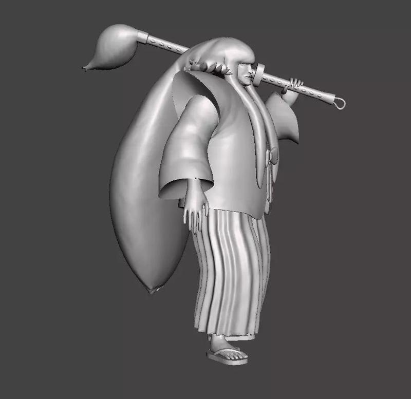 Kurozumi Kanjuro 3D Model