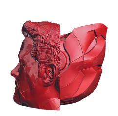 IRON MAN (FACE CHANGE IT)