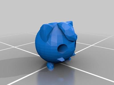 Low Poly Jigglypuff