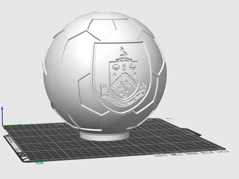 Burnley FC Football team lamp (soccer)
