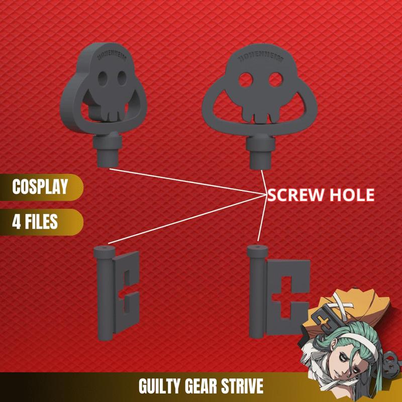A.B.A ACCESSORIES FOR COSPLAY - GUILTY GEAR STRIVE
