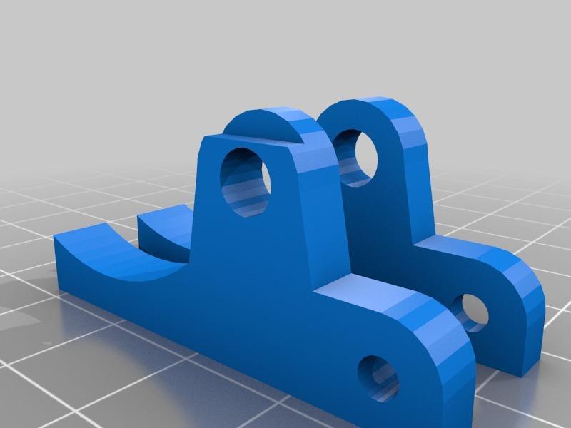 MK5 extruder tension arm remix - cut away version