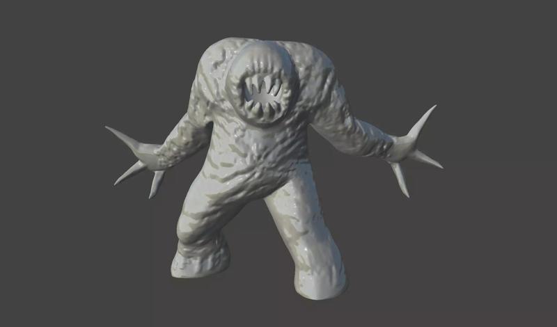 SHAMBLER QUAKE REMAKE - ULTRA HIGH DETAILED HIGH POLY 3D STL
