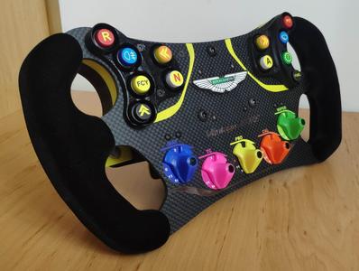 DIY ASTON MARTIN VANTAGE GTE SWD Steering Wheel