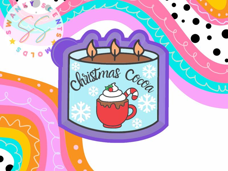 Christmas Cocoa Candle Freshie STL