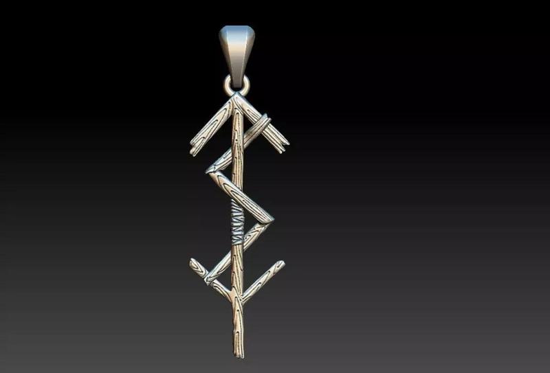 Viking Runes Pendant