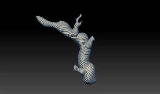 Tree Trunk 3D Print Model