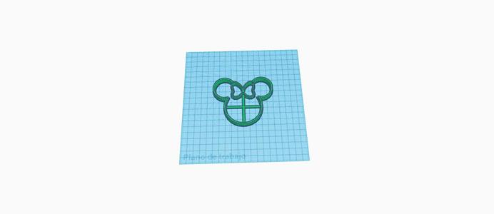 minnie cookie cutter