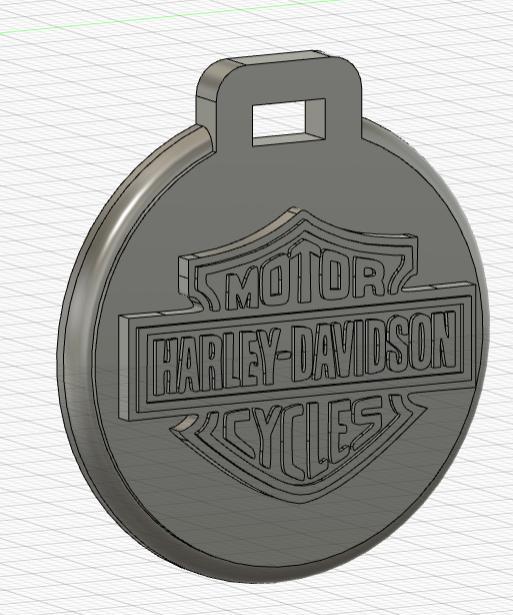 Pendentif porte clé Harley davidson / Harley davidson Key ring ornement