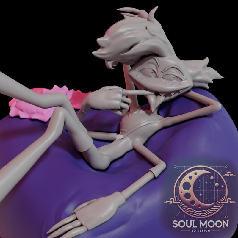 Angel Dust- Hazbin Hotel - FanArt